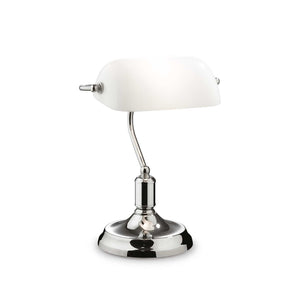 Lampada da tavolo cromo D 260 x H 380 mm