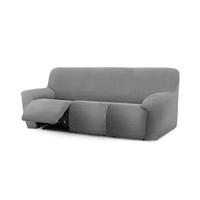 Copridivano Jaz recliner 3 posti grigio 200-260 EFFEZ