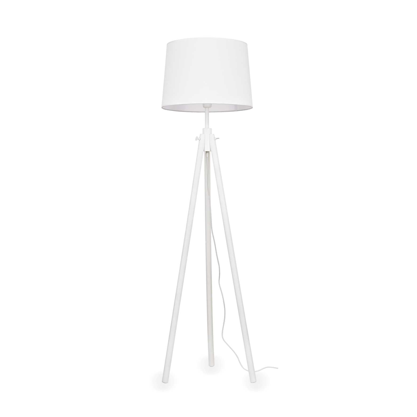 Lampada da terra YORK - D 480 x H 1640 mm - Bianco