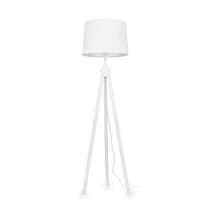 Lampada da terra YORK - D 480 x H 1640 mm - Bianco