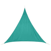 Tenda da Sole Triangolare 5x5x5 m in Tessuto Impermeabile - Colore: Verde