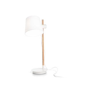 Lampada da tavolo AXEL TL1 - L 200 x H 660 x P 270 mm - Bianco