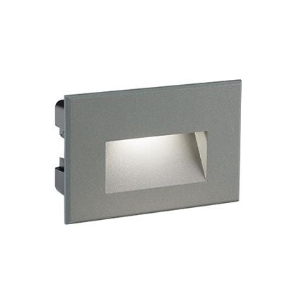 Incasso Liscio 3W Led 3000K  linea spina  grafite