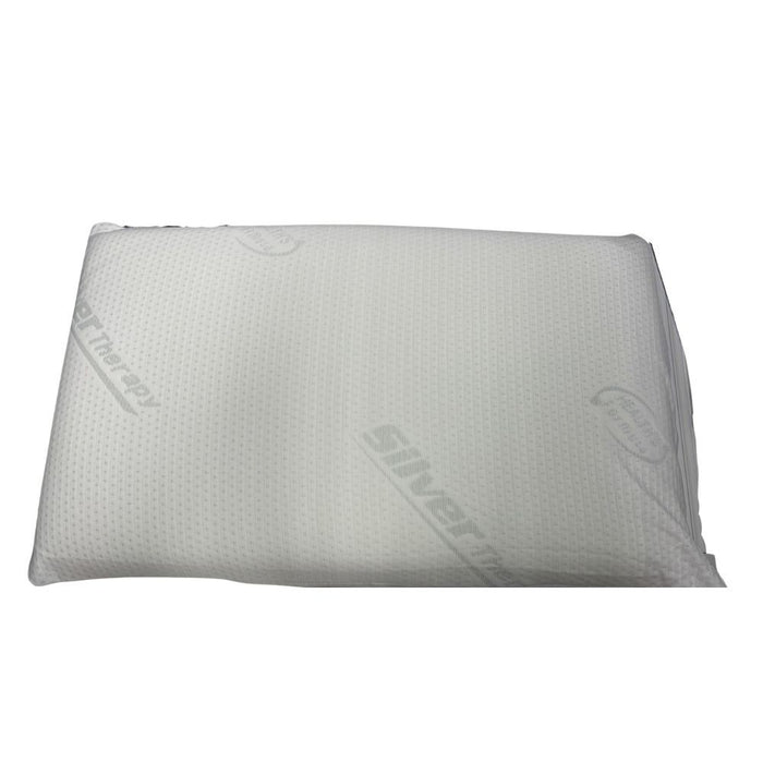 Guanciale Memory Foam 75x45x13H federa Silver Therapy