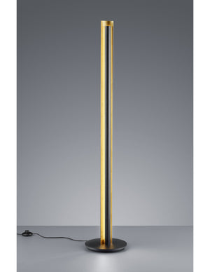 Piantana Moderna Led Texel H142 cm Nero E Oro Trio Lighting