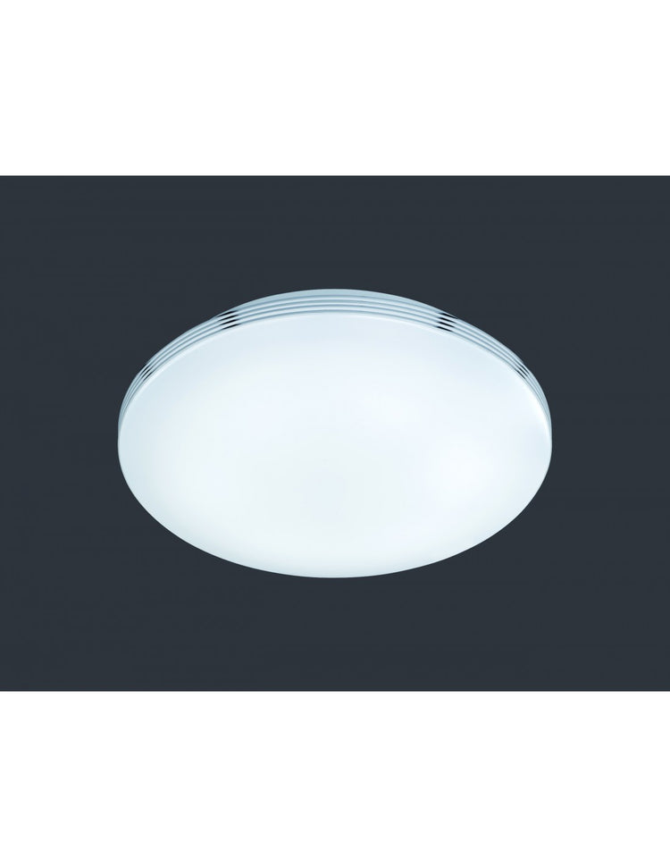 Plafoniera Led IP44 Dimmerabile Apart Bianco Ø41 cm Trio Lighting