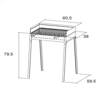 Barbecue in ferro cm 40 x 60 Stromboli