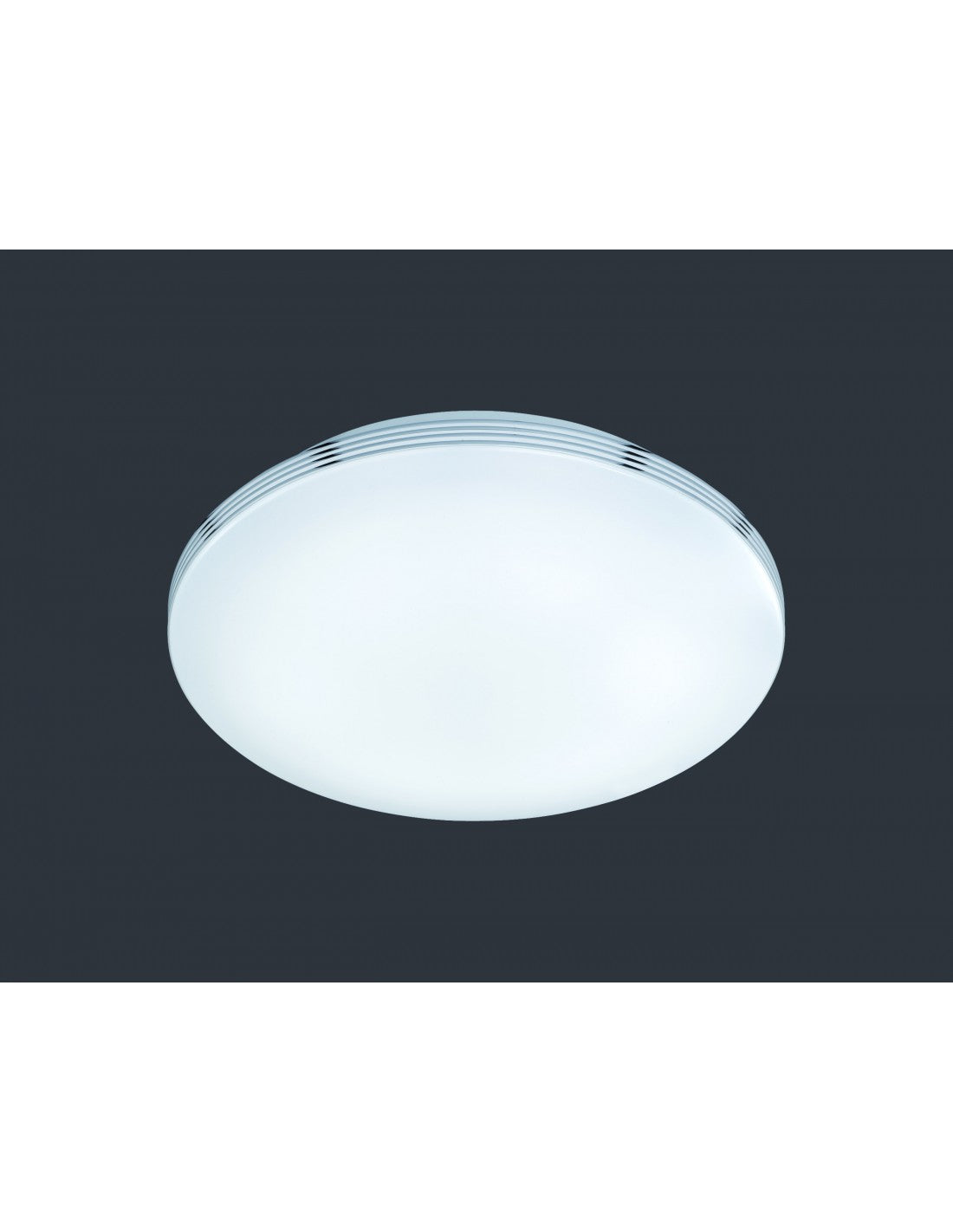 Plafoniera Led IP44 Dimmerabile Apart Bianco Ø41 cm Trio Lighting