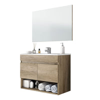 Mobile Bagno Sospeso Cotton/Clint (Da Montare)