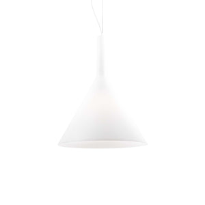 Lampada a sospensione bianco D 350 x H min 730 - max 2480 mm