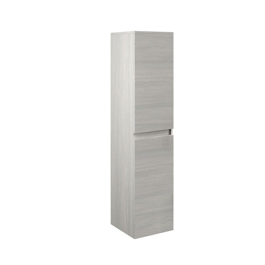 Colonna pensile bagno rovere grigio 31,4x31,5x136