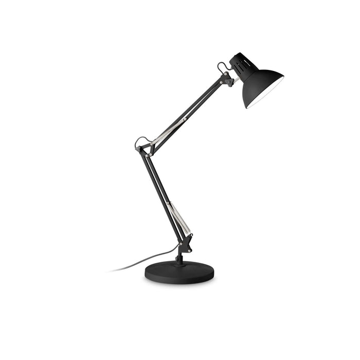 Lampada da tavolo nero L 200 x H 580 x P 360 mm