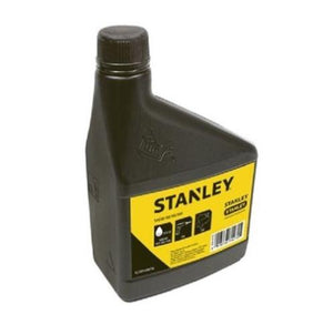 Olio lubrificante ad alte prestazioni per compressori di utensili ad aria compressa Stanley VG100 da 600 ml.