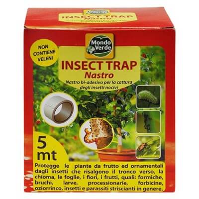 Nastro cattura insetti bi-adesivo 'Insect Trap' - 5x5 mt