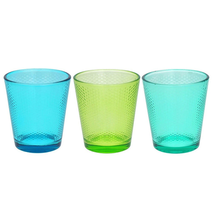 Set 3 bicchieri multicolor Linea Golf Tognana