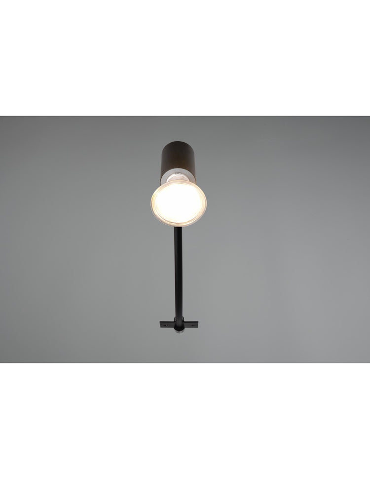 Lampada Spot Specchio Giada Orientabile Nero IP44 Trio Lighting