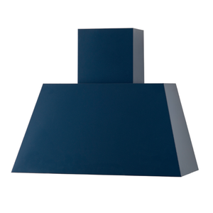 Cappa aspirante MARILYN in acciaio inox blu notte cm 80