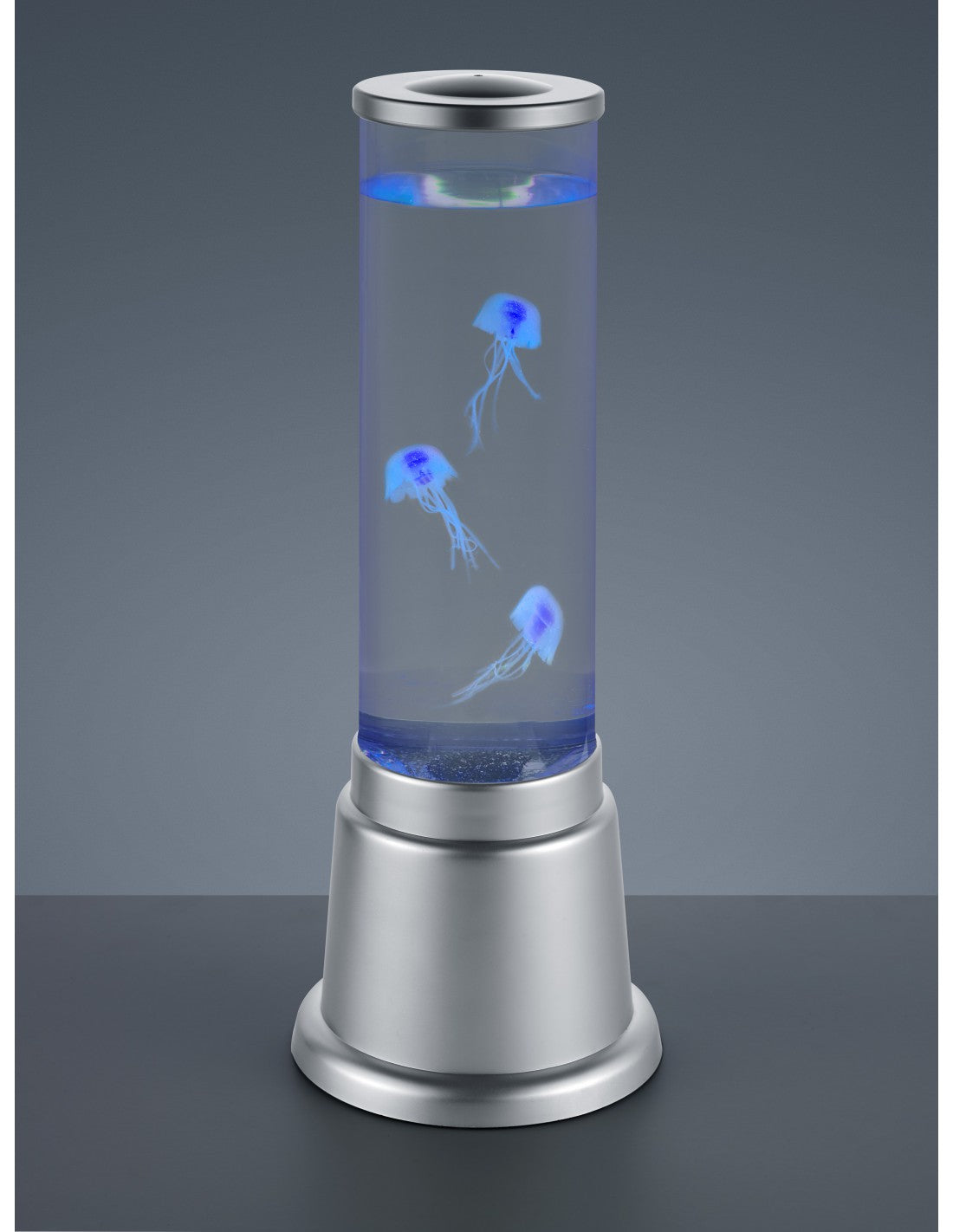 Lampada Da Tavolo Jelly Titanio Led Rgbw Gioco D'Acqua Ø12 cm Trio Lighting