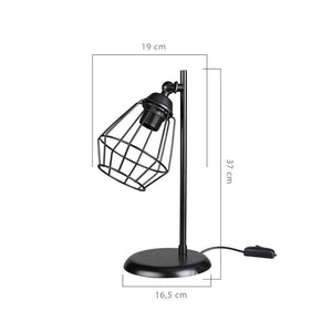 Lampada da tavolo EkinoKs colore nero MDL4266 EFFEZ