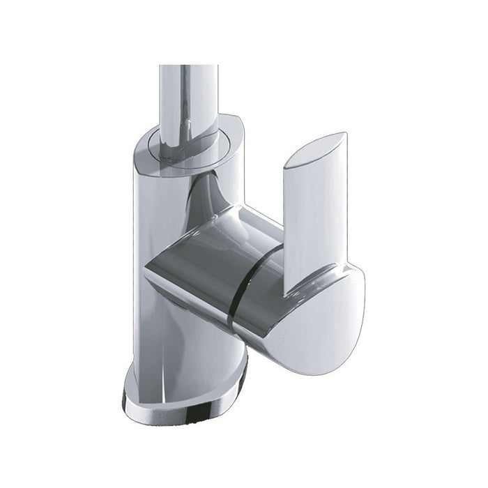 Rubinetto miscelatore per lavabo cucina finitura cromo h.26,78x20,3 cm EFFEZ