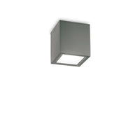 Lampada da soffitto antracite L 90 x H 95 x P 90 mm