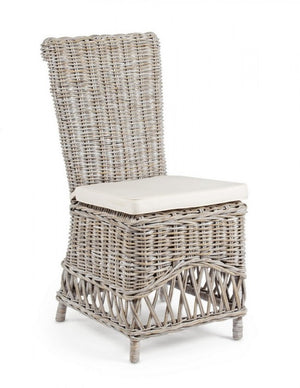 Sedia con Intreccio Warna rattan interno esterno