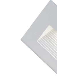 Incasso Vetro 3W Led 3000K  linea spina  bianco