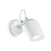 Lampada da parete ELIO - L 120 x H 125 x P 120 mm - Bianco