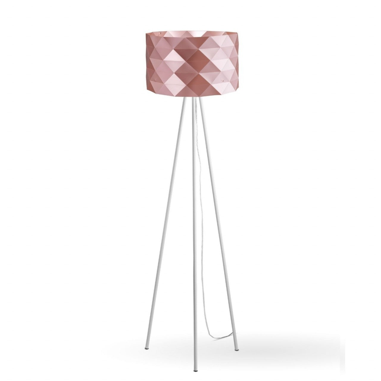 Piantana Treppiedi Pink Metal in Metallo Cm. 40 x 146h