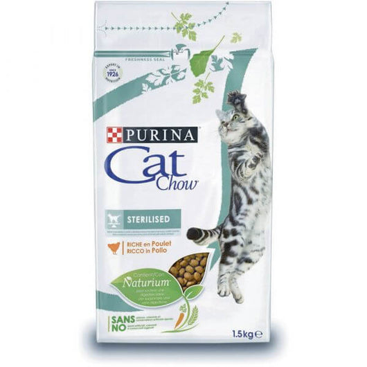 Cat Chow Sterilised Ricco In Pollo 1,5Kg