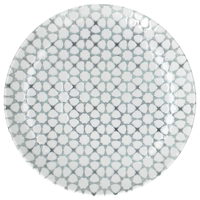 Piatto in porcellana Mosaico 26 cm Multicolor linea Mediterranea