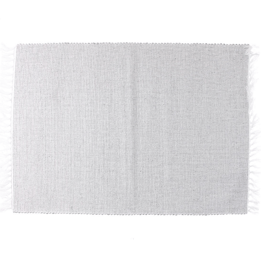 Tovaglietta Rettangolare basic 35x50 cm in cotone Grigio