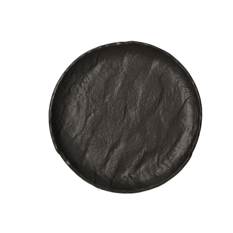 Piatto Pane 16 cm Black in porcellana