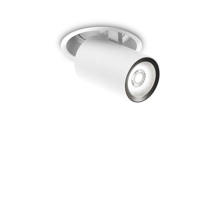 Faretto incasso NOVA 12W 3000K - D100xH110mm - Bianco