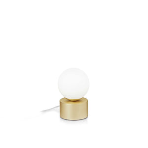 Lampada da tavolo Perlage TL1 Bianco - D100xH155mm