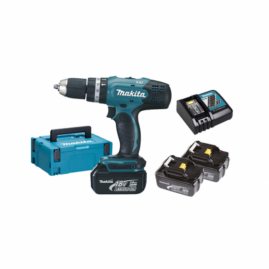 Makita SuperKit Trapano e 3 Batterie