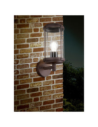 Applique Lanterna IP44 Tanaro Ruggine H32 cm Trio Lighting