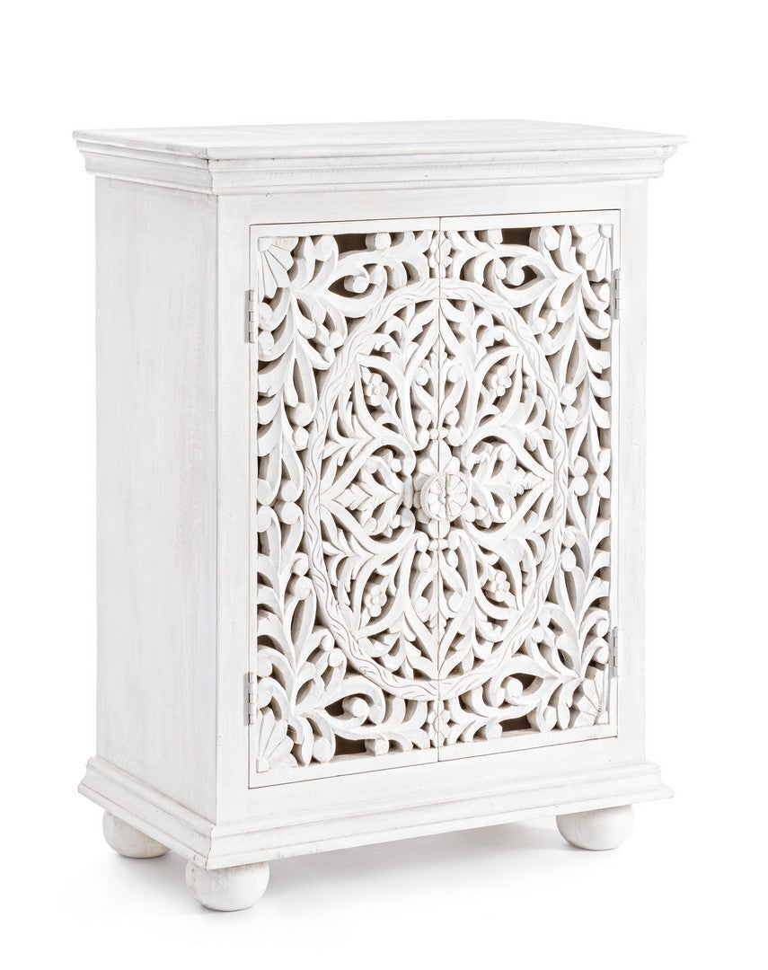 Mobile credenza 2 ante legno bianco Alinta