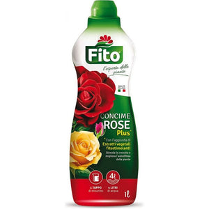 Concime organico per rose Fito Plus da 1000ml