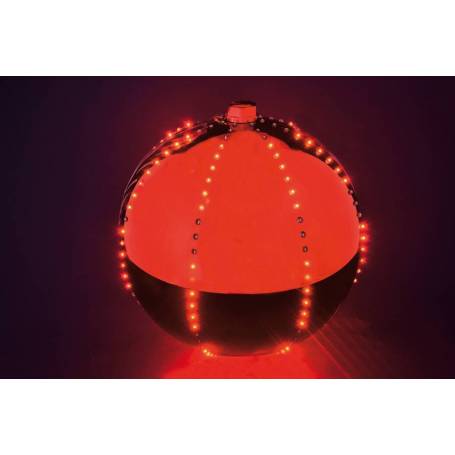 Sfera led rossa 30 cm 240 led