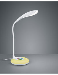 Lampada Da Tavolo Touch Led Krait Bianco H34 cm Trio Lighting