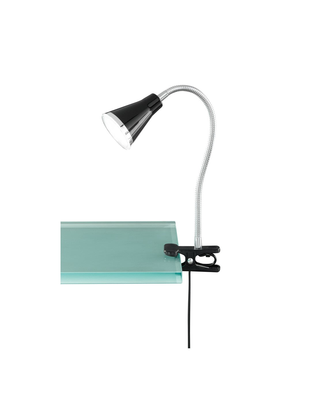 Lampada da Scrivania Led 3,8W Con Pinza Nero Arras Trio Lighting