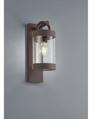 Applique Sambesi Ruggine Con Sensore Crepuscolare IP44 Trio Lighting