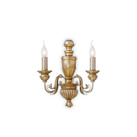 Lampada da parete Firenze oro - L 330 x H 380 x P 170 mm