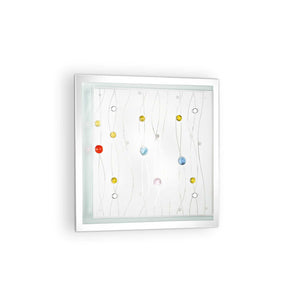 Lampada da soffitto Ocean, colore PL2 - L 280 x H 280 x P 90 mm