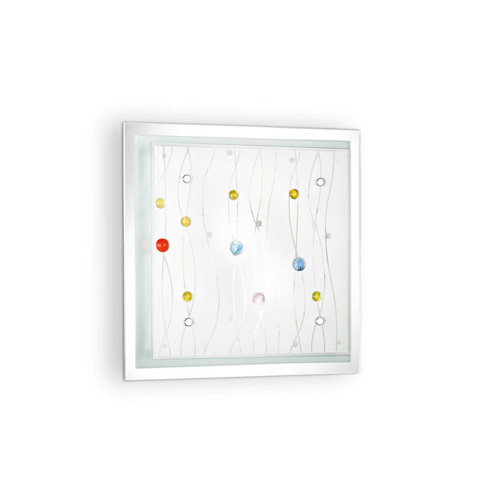 Lampada da soffitto Ocean, colore PL2 - L 280 x H 280 x P 90 mm