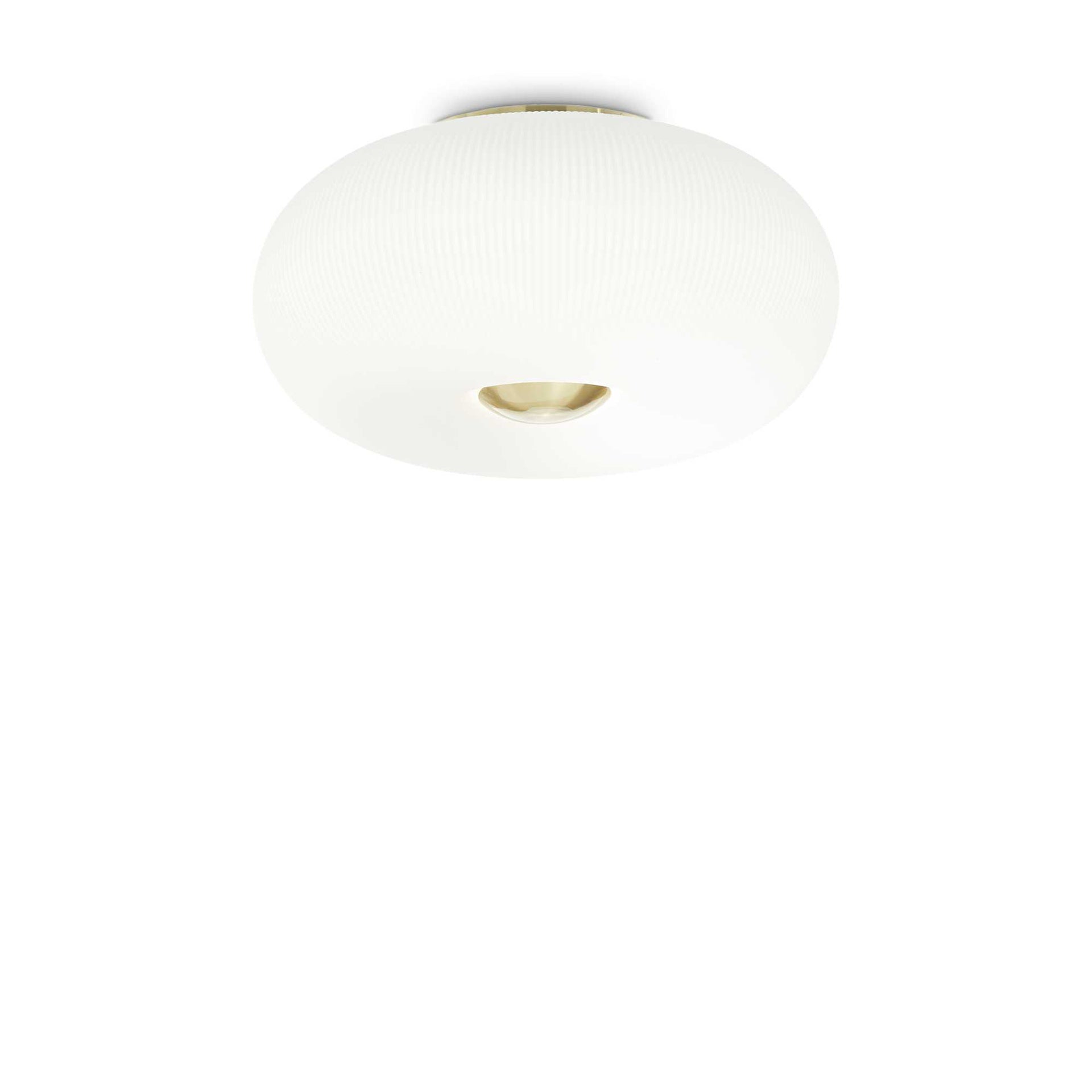 Lampada da soffitto bianco D 500 x H 250 mm