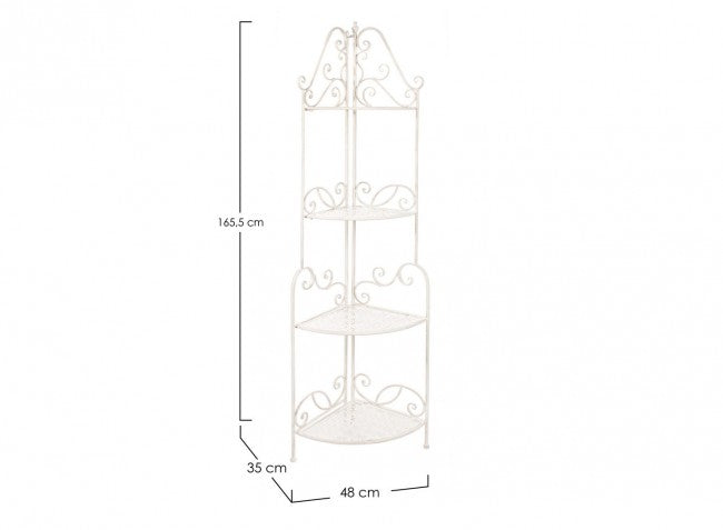 Angoliera classica Emily 4 ripiani