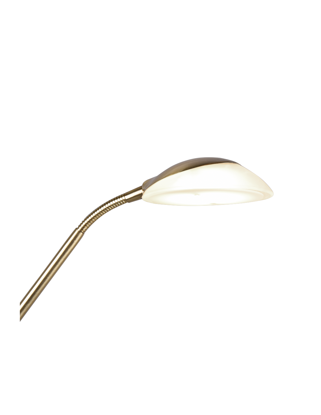 Piantana Led con Doppia Accensione Spot da Lettura Orson Ottone Trio Lighting