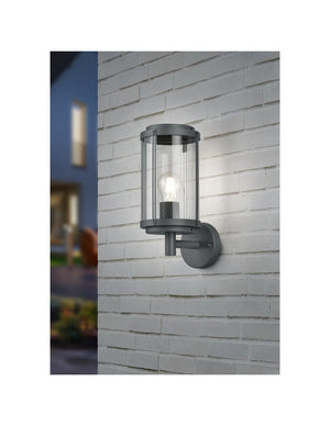 Applique Lanterna IP44 Tanaro Antracite H32 cm Trio Lighting